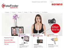 Tablet Screenshot of fotofinder-systems.com